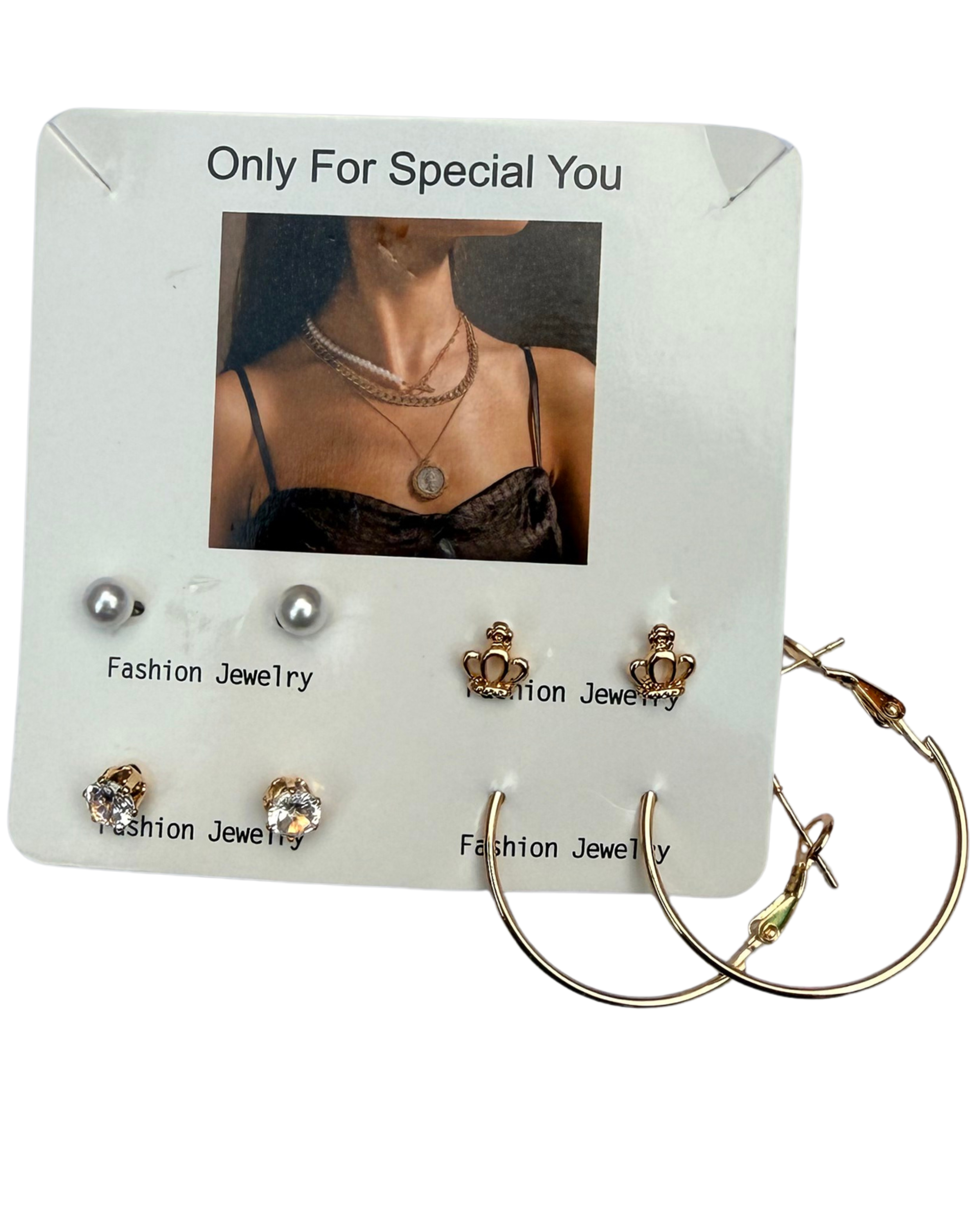 BoldCharm Mixed Earring Set